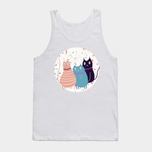 Weird cats Tank Top